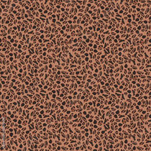 Leopard skin seamless pattern