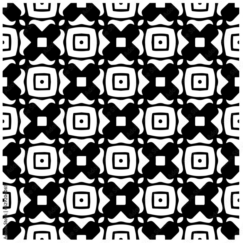 seamless pattern.Simple stylish abstract geometric background. Monochrome Picture. Black and white color. Design for decor, prints, textile or wrapping.Design element for prints. seamless pattern.Simple stylish abstract geometric background. Monochrome Picture. Black and white color. Design for decor, prints, textile or wrapping.Design element for prints.