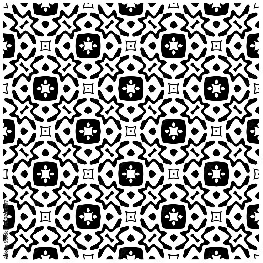 seamless pattern.Simple stylish abstract geometric background. Monochrome Picture. Black and white color. Design for decor, prints, textile or wrapping.Design element for prints. seamless pattern.Simple stylish abstract geometric background. Monochrome Picture. Black and white color. Design for decor, prints, textile or wrapping.Design element for prints.