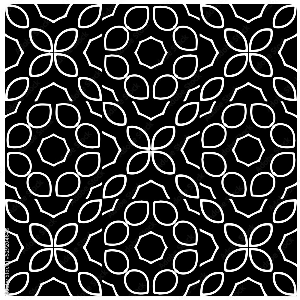 seamless pattern.Simple stylish abstract geometric background. Monochrome Picture. Black and white color. Design for decor, prints, textile or wrapping.Design element for prints. seamless pattern.Simple stylish abstract geometric background. Monochrome Picture. Black and white color. Design for decor, prints, textile or wrapping.Design element for prints.