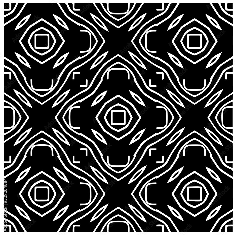 seamless pattern.Simple stylish abstract geometric background. Monochrome Picture. Black and white color. Design for decor, prints, textile or wrapping.Design element for prints. seamless pattern.Simple stylish abstract geometric background. Monochrome Picture. Black and white color. Design for decor, prints, textile or wrapping.Design element for prints.
