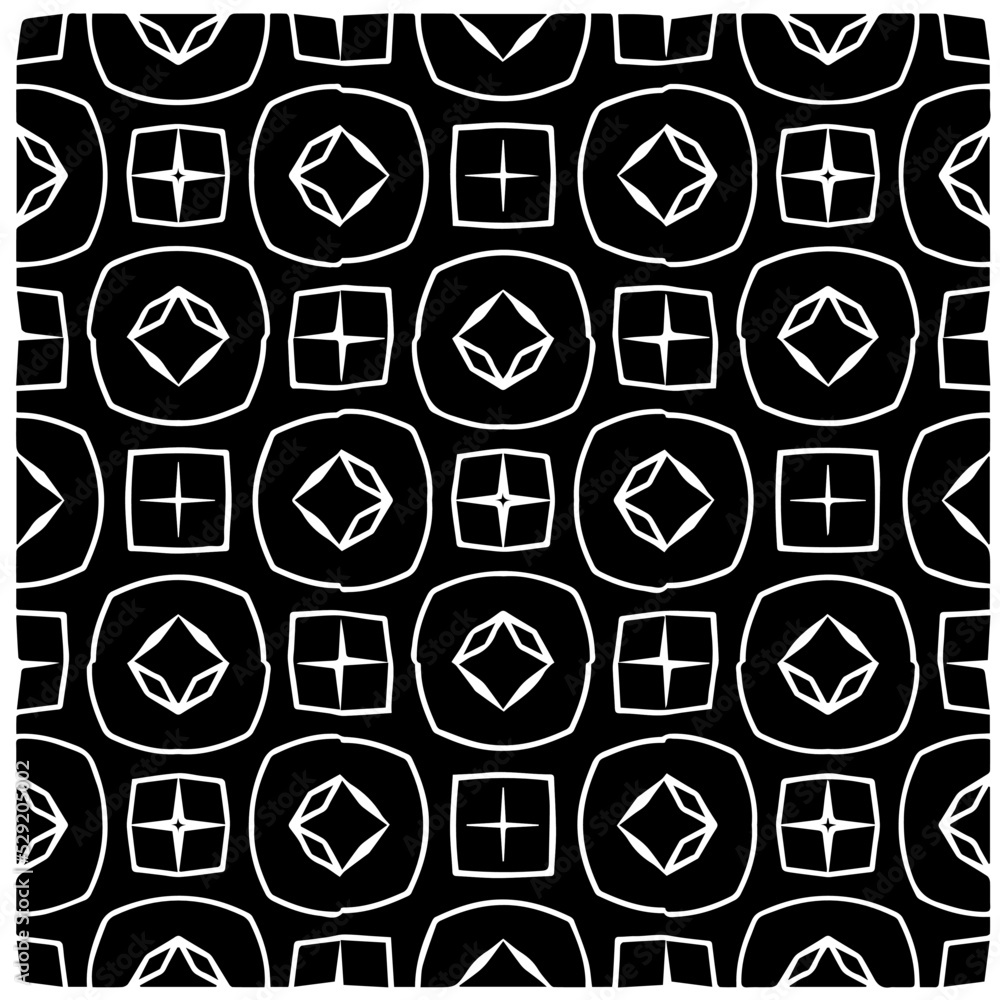 seamless pattern.Simple stylish abstract geometric background. Monochrome Picture. Black and white color. Design for decor, prints, textile or wrapping.Design element for prints. seamless pattern.Simple stylish abstract geometric background. Monochrome Picture. Black and white color. Design for decor, prints, textile or wrapping.Design element for prints.