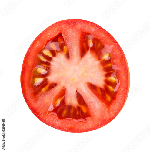 Wallpaper Mural Fresh slice tomato isolated on transparent background. PNG Torontodigital.ca