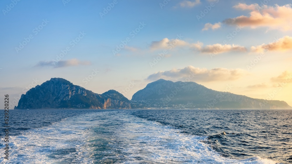 Rocky Coastline with deep blue sea Rocky Coastline with deep blue sea