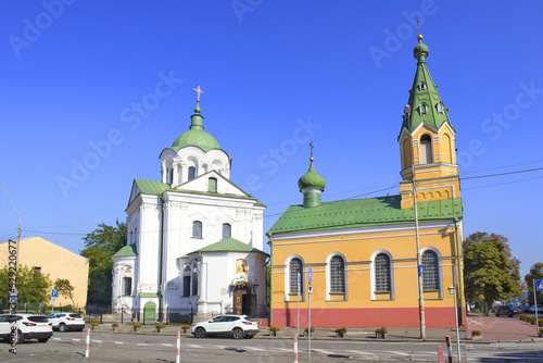 Church of the Holy New Martyrs and Companions of Ukraine and Church of Nicholas Naberezhny on Podil in Kyiv, Ukraine