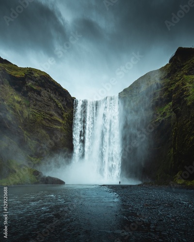 Fototapeta Naklejka Na Ścianę i Meble -  waterfall iceland