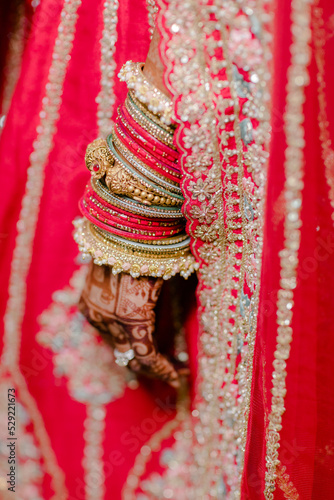 traditional thai fabric photo