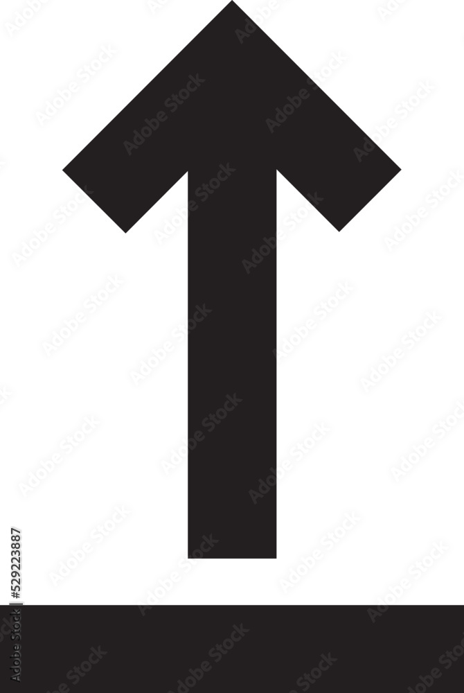 Upload or up arrow flat icon isolated on white background for UI designs of apps and websites Upload or up arrow flat icon isolated on white background for UI designs of apps and websites