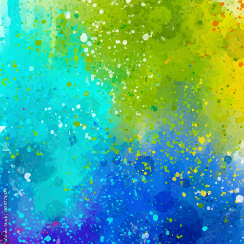 happy carnival splatter background