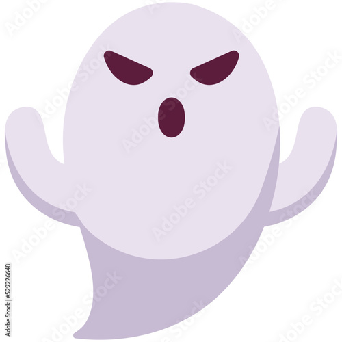 Scary Ghost Illustration