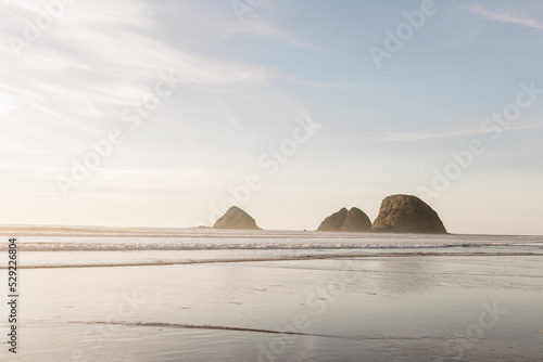 beach at sunset