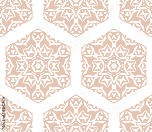 Wallpaper Mural Geometric pattern. Seamless vector background. Ethnic graphic design. Torontodigital.ca