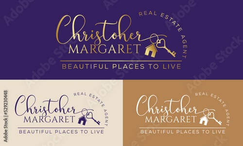 Building and Construction real estate logo design Vector template