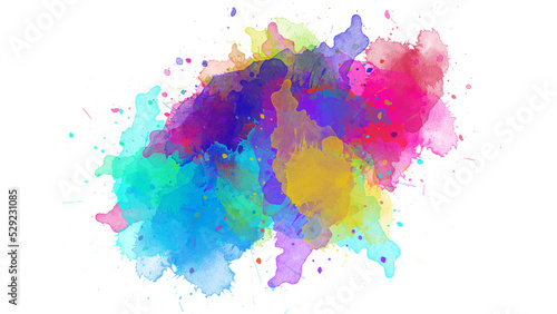 Brushstroke. Grunge brushes. Strokes of black paint. digitally created Hand-painted brush stroked abstract ink splash, blot, splat, brush stroke, fluid art, overlay, alpha matte composition, spread.