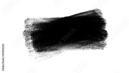 Brushstroke. Grunge brushes. Strokes of black paint. digitally created Hand-painted brush stroked abstract ink splash, blot, splat, brush stroke, fluid art, overlay, alpha matte composition, spread.