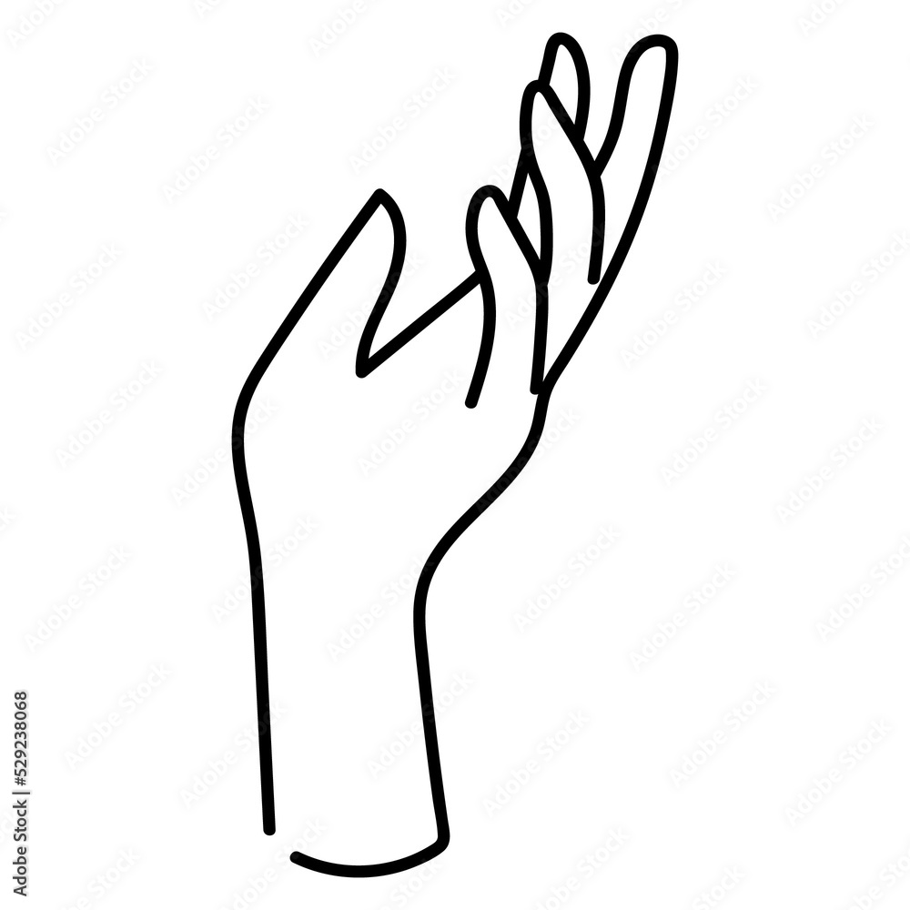 hand drawn doodle icon - hand