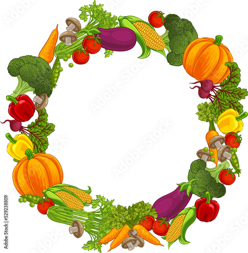 Vegetable Produce Food Circ...