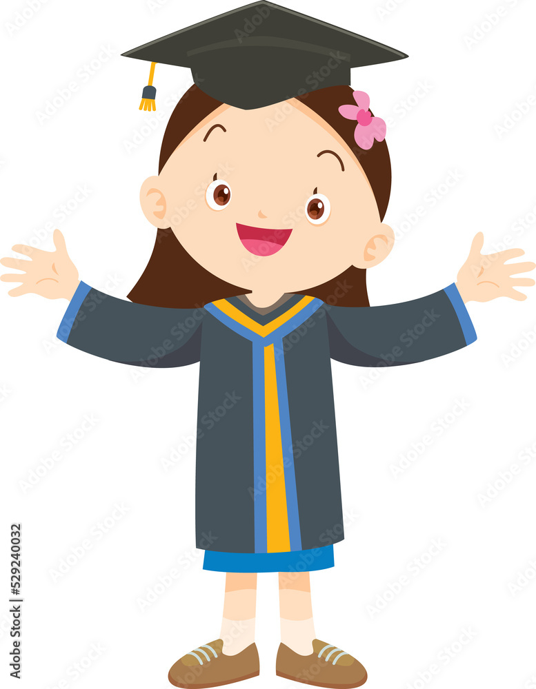 happy smiling graduate students in graduation gowns holding diplomas happy smiling graduate students in graduation gowns holding diplomas