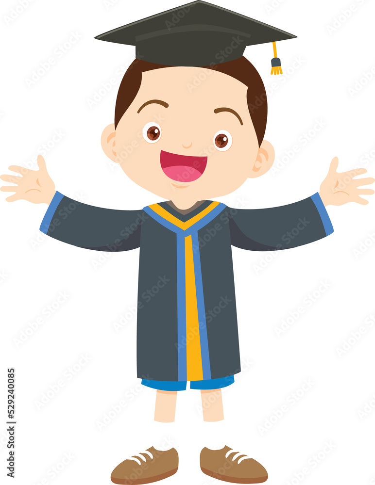 happy smiling graduate students in graduation gowns holding diplomas happy smiling graduate students in graduation gowns holding diplomas