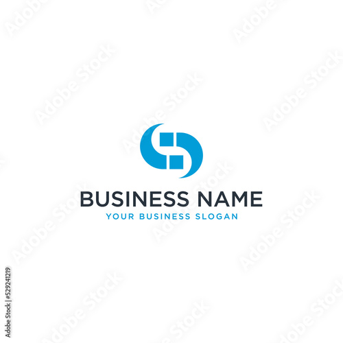 IS or SI Rotation Logo Design