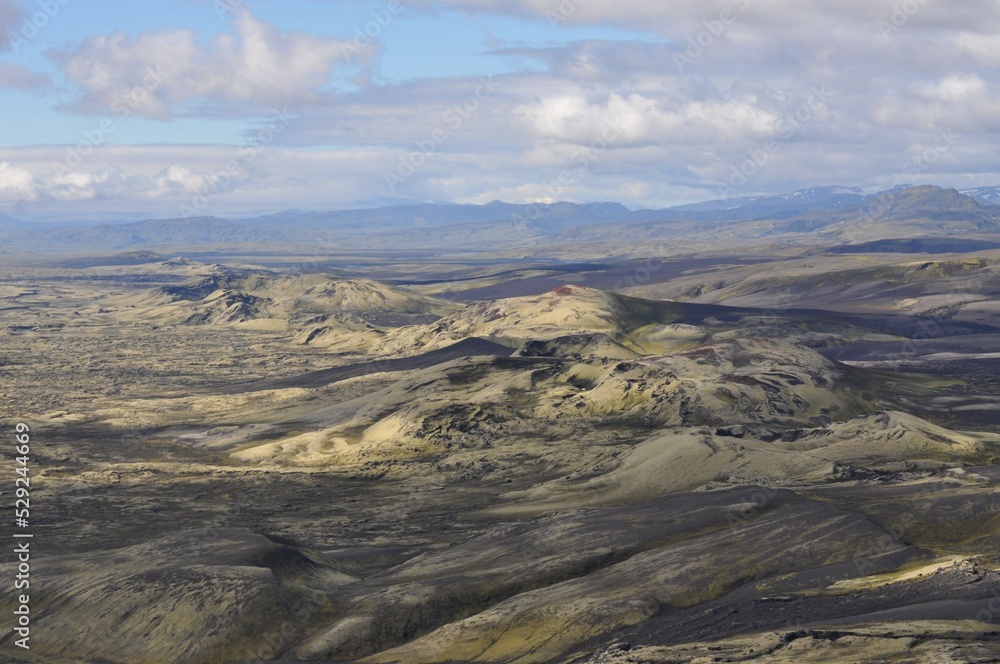 Fototapeta premium Laki volcanic, Iceland.