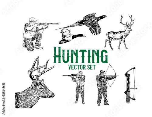 Hunting Vector Set