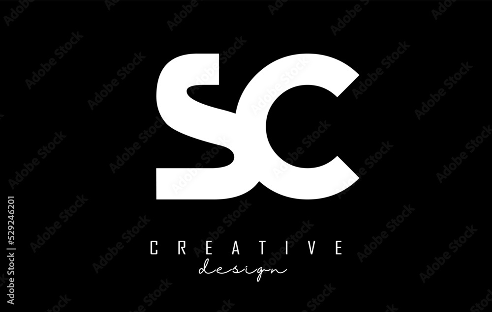 Small Letters SC s c logo with a minimalist design. Letters with elegant, simple and two letters design. Small Letters SC s c logo with a minimalist design. Letters with elegant, simple and two letters design.