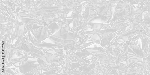 Crumpled aluminum foil, Abstract crumpled paper texture, empty white grunge texture, White and grey crystal background, decorative white marble texture, luxury white background vector illustration.