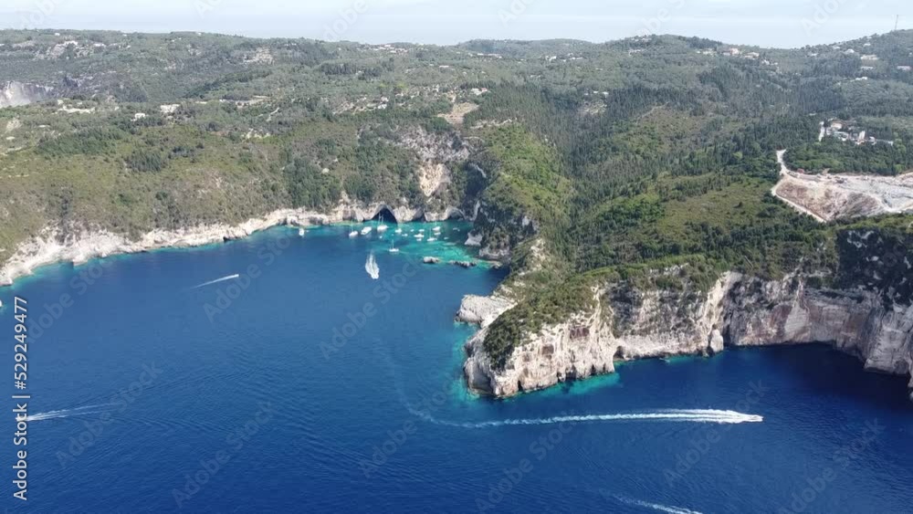 Video aereo col drone dell isola di Courfù Video aereo col drone dell isola di Courfù