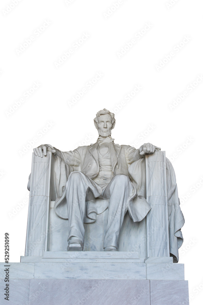 Fototapeta premium The Lincoln Memorial is an American national memorial built to honor the 16th President of the United States, Abraham Lincoln. Washington, D.C. United States of America.