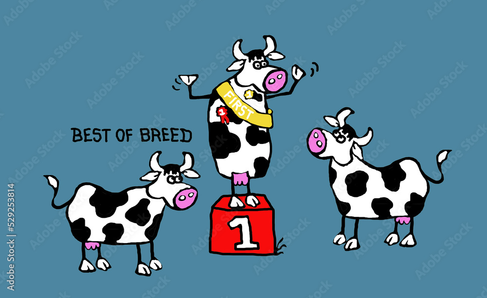 Best in Breed - cartoon of office jargon
