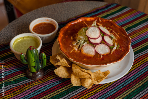 mexican food pozole photo