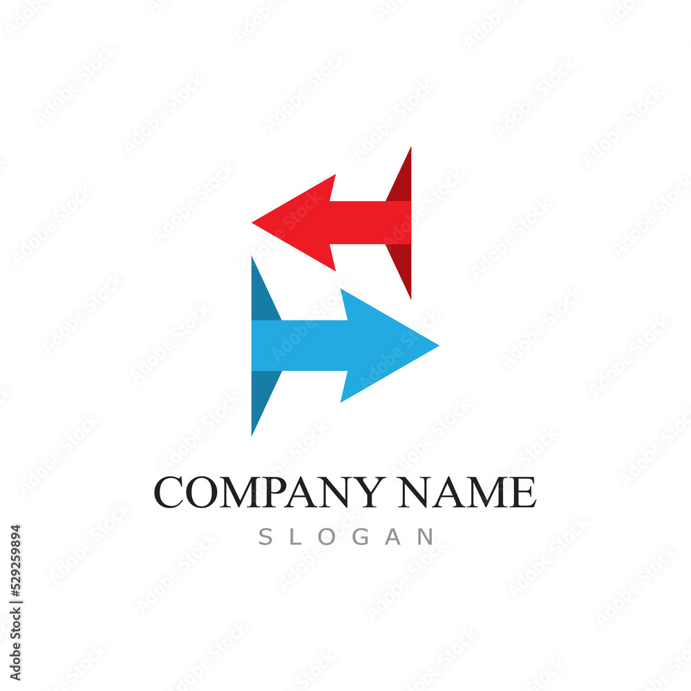 Arrow vector illustration icon Arrow vector illustration icon