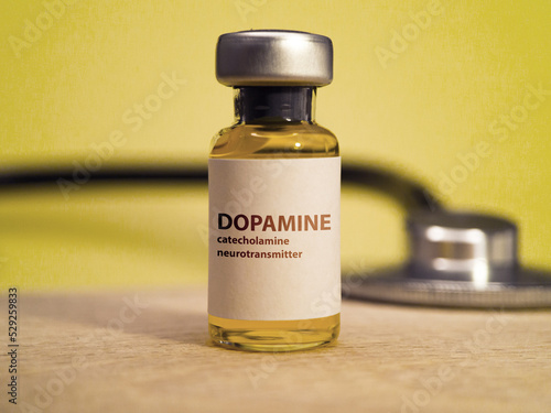 Dopamine medical bottle photo