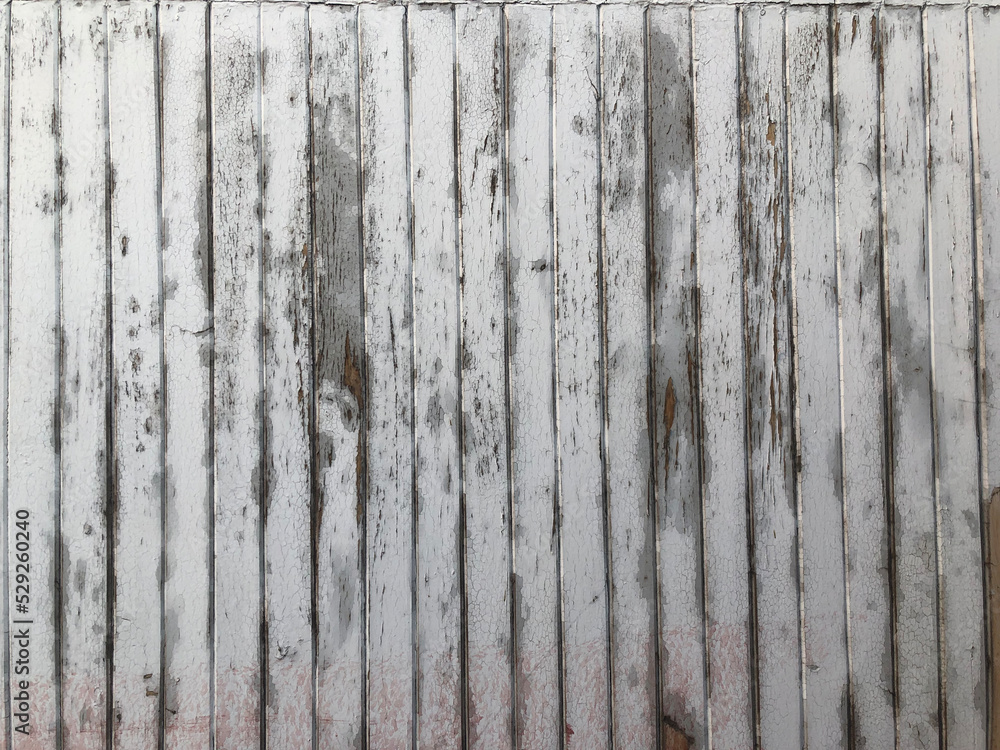 Fototapeta premium TEXTURA O SUPERFICIE DE TABLAS DE MADERA DESPINTADA