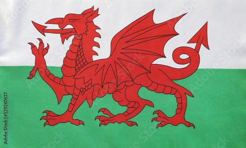 Welsh flag photo