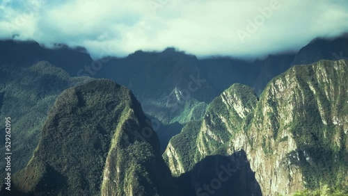 Machu Picchu Peru Timelapse photo