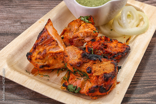 Indian cuisine - tandoori chicken tikka