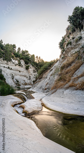 whaterfall in the river of Ontinyent photo