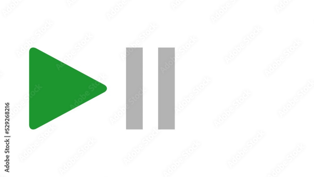 Animated play, pause and stop moves Animated play, pause and stop moves