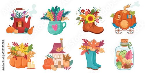 acorn, apple, autumn, background, branch, canning jars, card, cartoon, chestnut, container, cork, country, craft, cute, decoration, dessert, drawing, drawn, fall, food, fruit, ginkgo, glass, glass jar