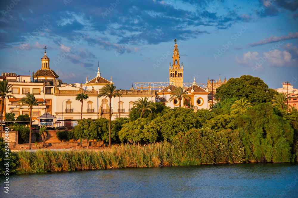 Naklejka premium Sevilla downtown in spain