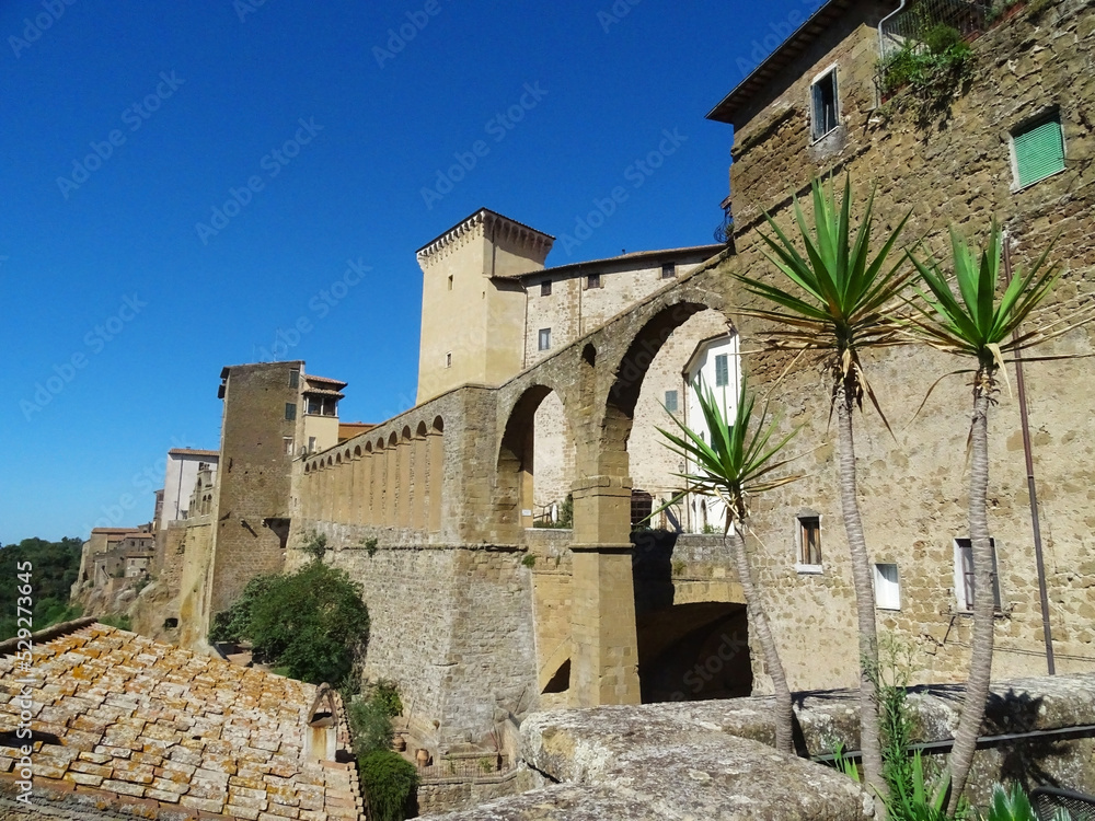 Obraz premium Old City Pitigliano in Italy