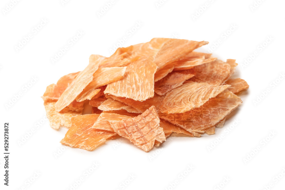 Group of tasty beer snacks. Dehydrated chicken meat slices. Group of tasty beer snacks. Dehydrated chicken meat slices.