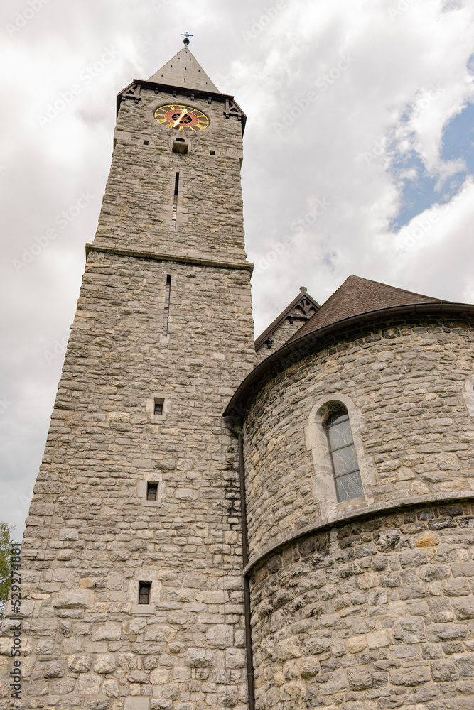Saint Nikolaus church in Balzers in Liechtenstein