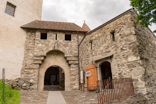 Gutenberg castle in Balzers in Liechtenstein