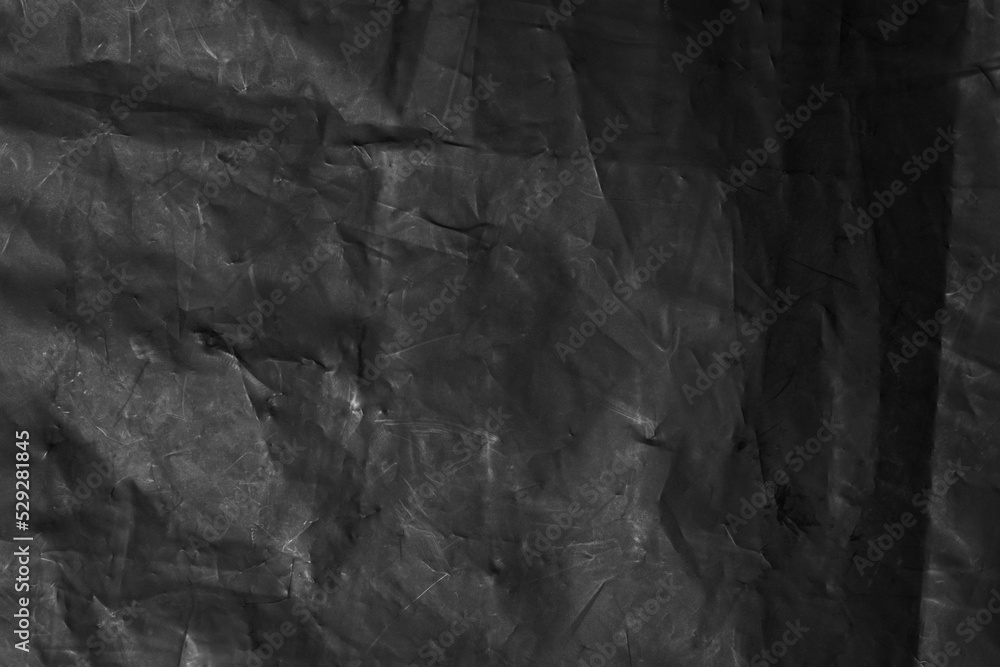 Abstract background of black polyethylene film. Abstract background of black polyethylene film.