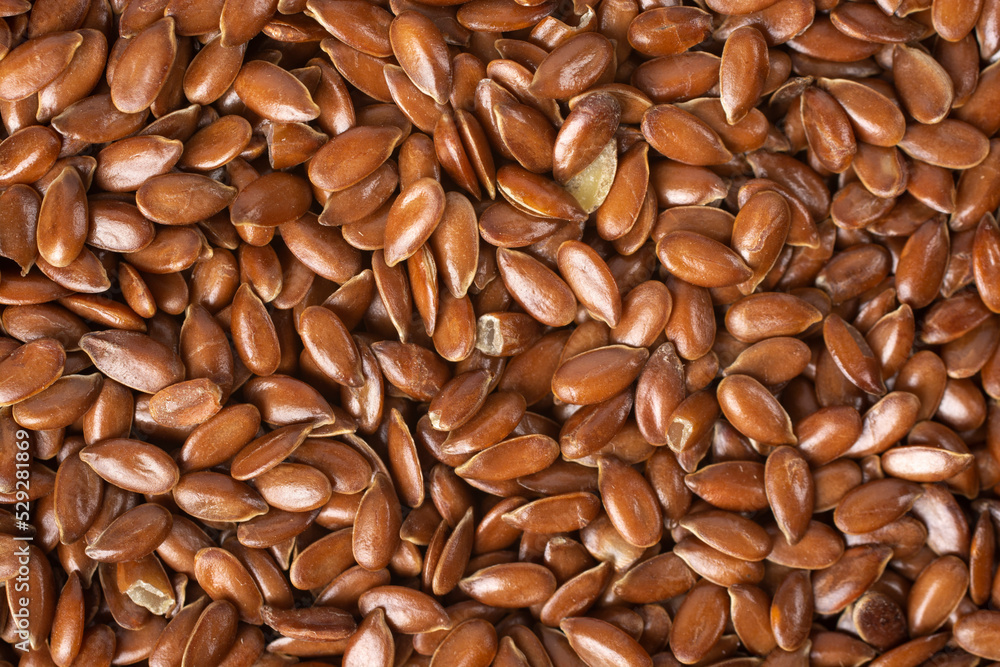 Flax seeds as a background. Flax seeds as a background.