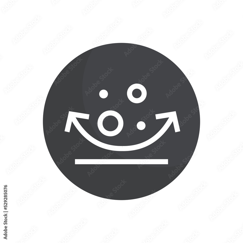 The fabric icon does not roll (pellets). Pictogram for web or marketplace, clothing category. Isolated raster illustration on a white background. The fabric icon does not roll (pellets). Pictogram for web or marketplace, clothing category. Isolated raster illustration on a white background.