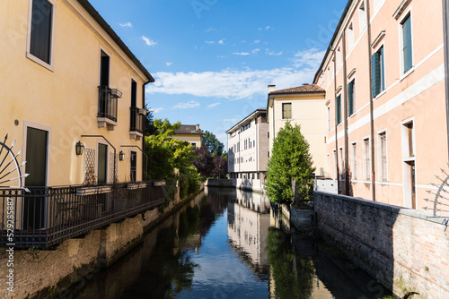 canal country, Treviso City, Veneto, Italy 